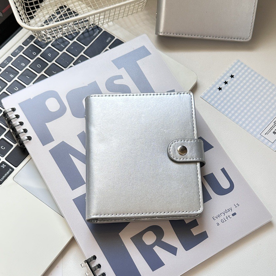 บัญชีโน๊ตบุ๊ค bookm5 Handbook Mini Binder m5 Binder m5 Shell แบบพกพาหนังนุ่ม Snapbook คู่มือ 9.20