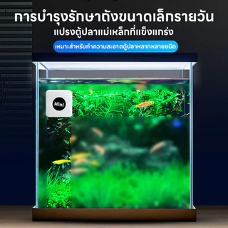 🐠 🧲 เเม่เหล็กขัดตู้ปลา เครื่องมือทำความสะอาดตู้ปลา แปรงแม่เหล็ก ขนาดเล็ก เเก้วหนา ก็ใช้ได้