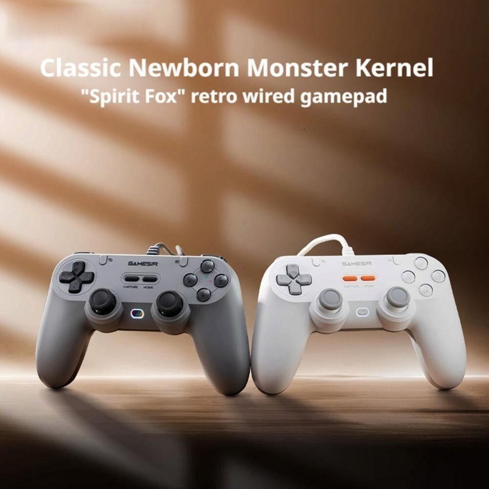 GameSir T3lite คอนโทรลเลอร์เกมแบบมีสายสําหรับ PC/นึ่ง/Nintendo Switch ประกายไก่ Spirit Fox Edition G