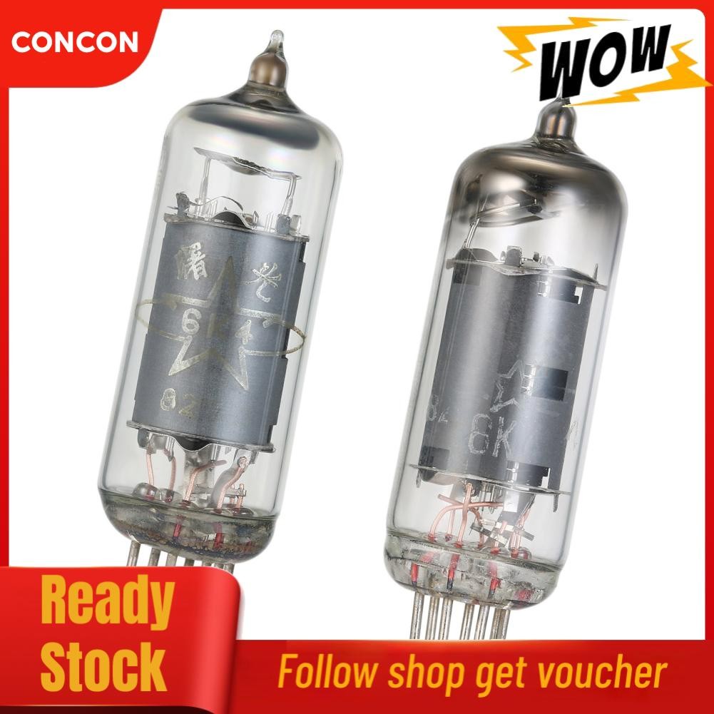 Concon Concon-TH 2PCS 6K4 การเปลี่ยนท่อสูญญากาศสำหรับ 6AK5 6AK5W 6ZH1P 6J1 6J1P EF95 การจับคู่แอมพลิ