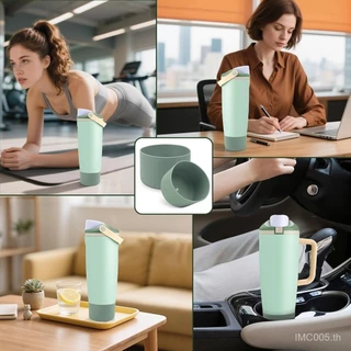 รองเท้าบูทซิลิโคนสําหรับ Owala FreeSip Sway 30oz, 40oz, และ FreeSip Tumbler 40oz ขวด, แขนป้องกันกันลื่น, เสริมความเสถียรภาพ & ป้องกันรอยขีดข่วน