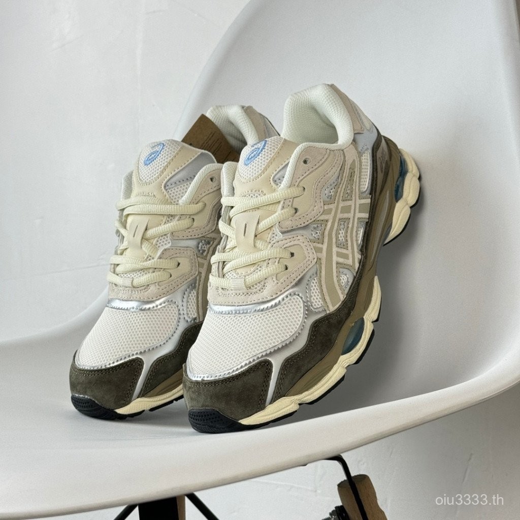 รองเท้าวิ่งมืออาชีพ Luck Gel NYC ASIC กันเหงื่อระบายอากาศ สำหรับการเล่นกีฬาและสวมใส่ทั่วไป ขนาด 36-4