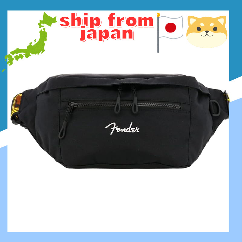 [Fender] Waist Bag Size L 950-6051 Large Waist Pouch 【01】 Black