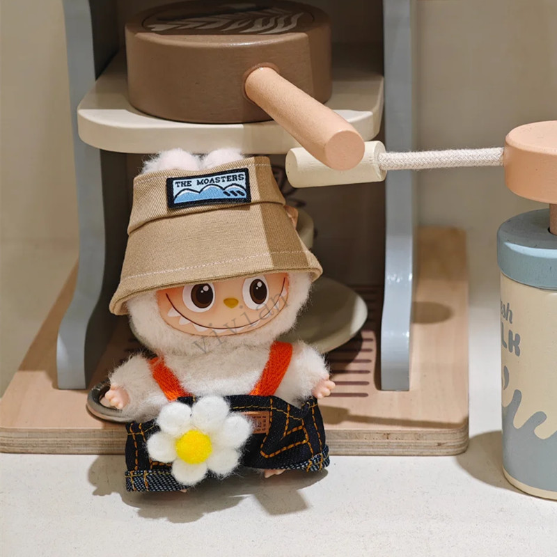 OKcat สําหรับ Mini Labubu 4.0 Monsters Pin สําหรับ Love Series สัตว์ออกแบบ Jumpsuit ชุดสําหรับ Labubu Hirono ตุ๊กตาชุดอุปกรณ์เสริม - รูปที่ 5