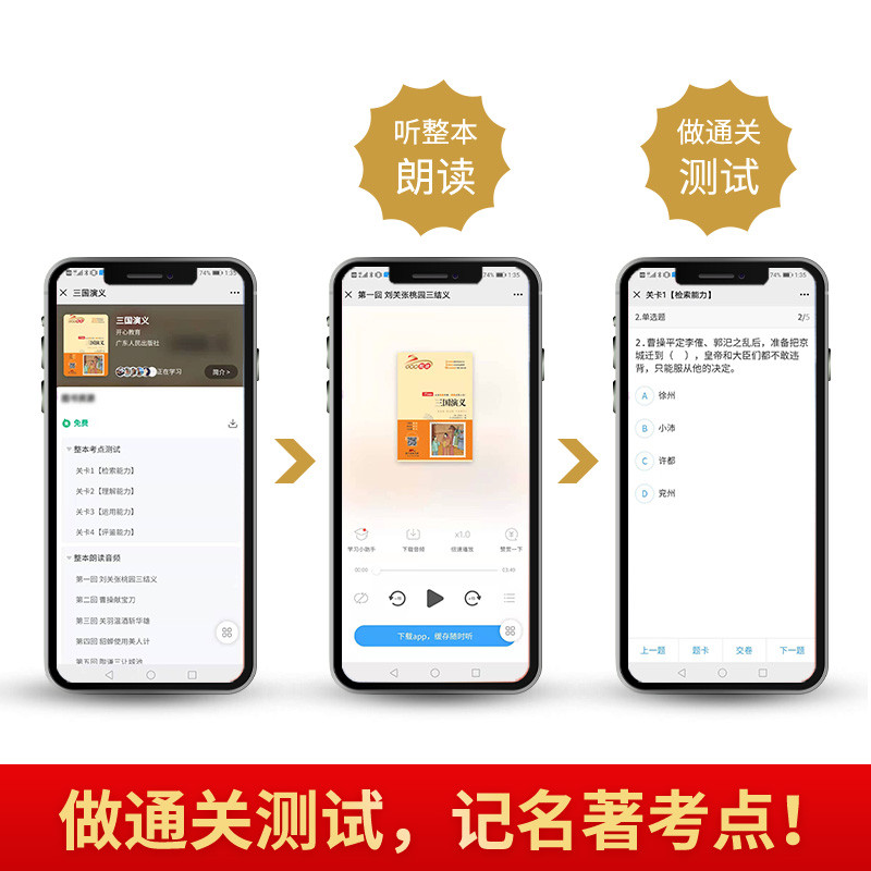 Romance of the Three Kingdoms ไร้สิ่งกีดขวาง Happy Reading เกรด 5 เล่ม 2