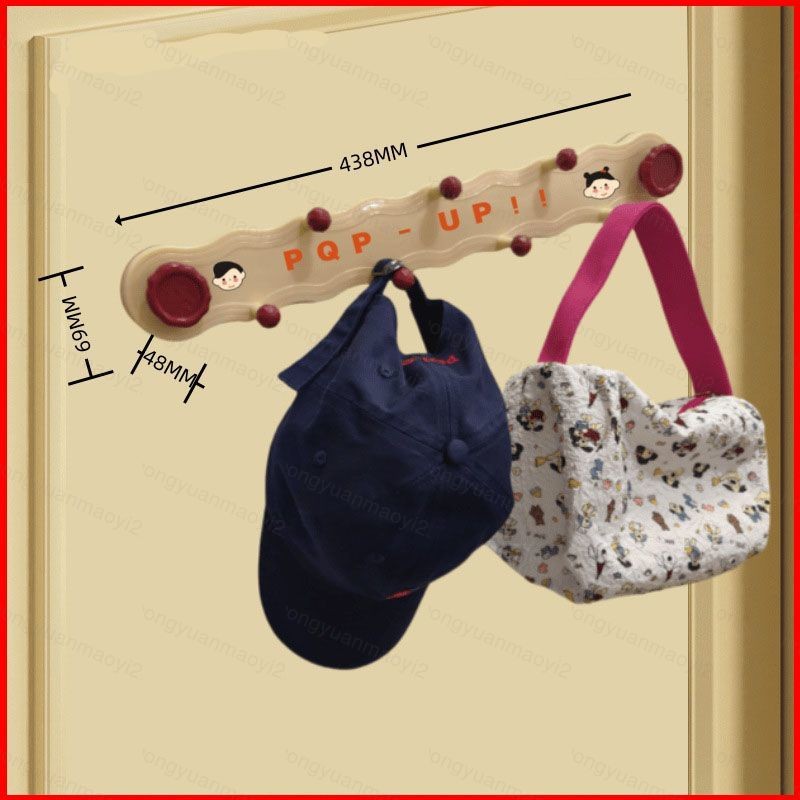 ZH2 มีสไตล์ไม่จําเป็นต้องเจาะตะขอแขวนผนังสภาพอากาศธีมโฮมออฟฟิศตกแต่งประหยัดพื้นที่ติดตั้งง่าย