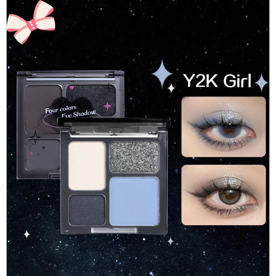 Y2K พาเลตต์อายแชโดว์ 4 สี RYT