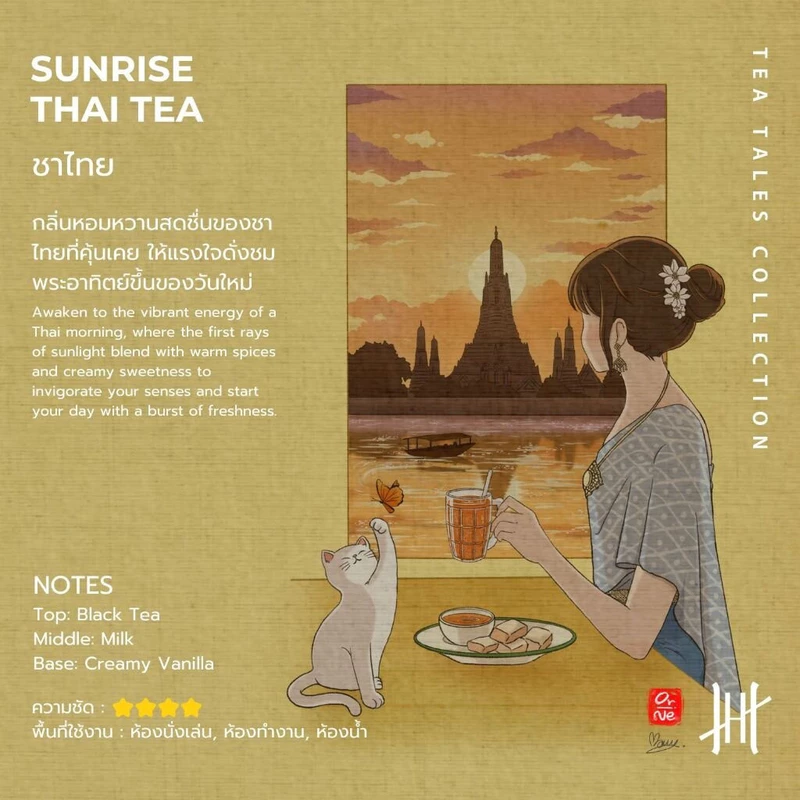 Hanky House ถุงหอม หินภูเขาไฟ ถุงหอมปรับอากาศ ถุงหอมรถยนต์ ตู้เสื้อผ้า Volcanic Perfume 50g