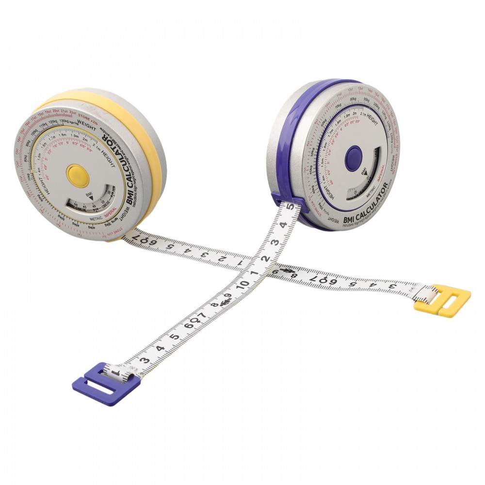 TEST Tape Measure Tape Body Calculator Diet Tape Easy To Use Retractable