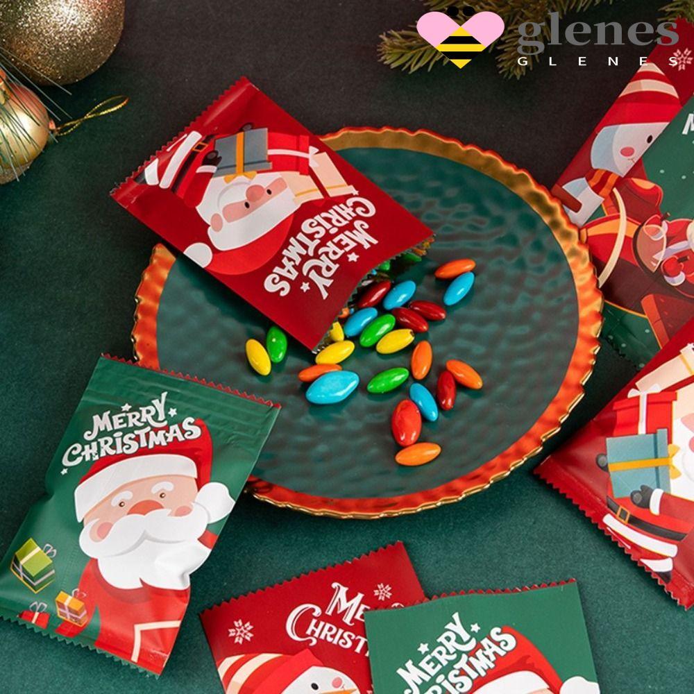 GLENES Cookie Hot Seal Bags Bread Shop Handmade Nougat Biscuit Candy Party Decorative