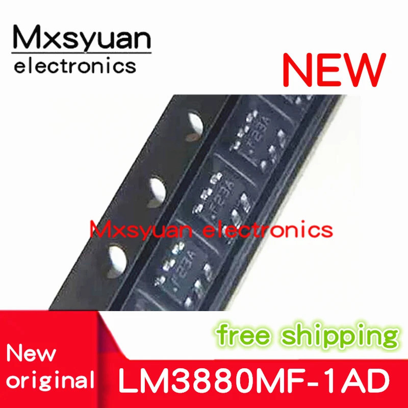 10 ชิ้น ~ 50 ชิ้น/ล็อต LM3880MF-1AD LM3880MFX-1AD/NOPB LM3880 F23A SOT23-6 Mxsyuan 100% ใหม่เดิม