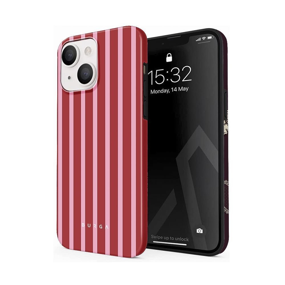 เคสโทรศัพท์เหมาะสําหรับiPhone 7 8 X XS XR XSMAX 11 12 13 14 15 16 17 Pro max Plus AirสีแดงลายShock-R