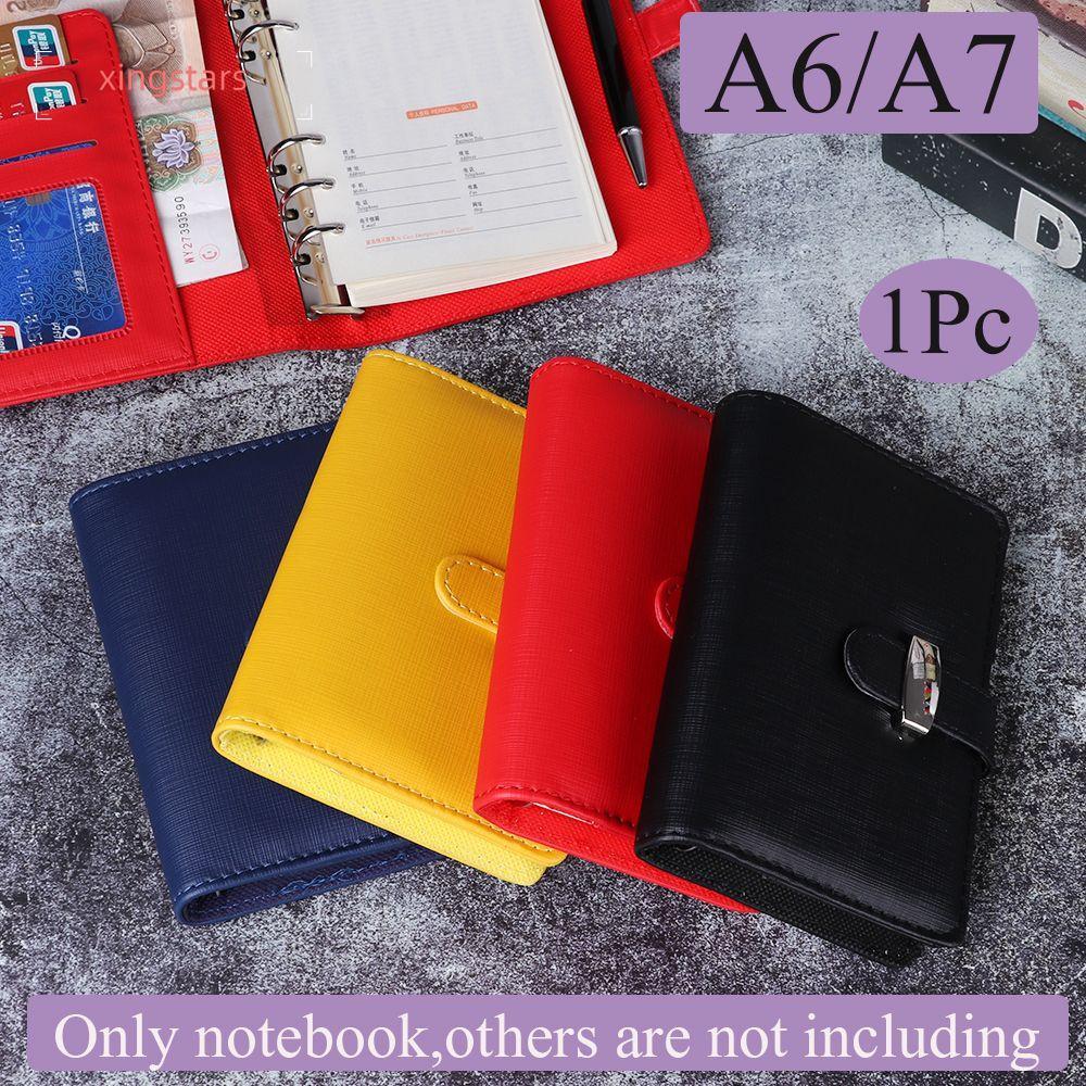 XINGSTARS A6/A7 โน้ตบุ๊คหลวมแหวน Binder การ์ด Organizer แฟชั่น Journal Notepad