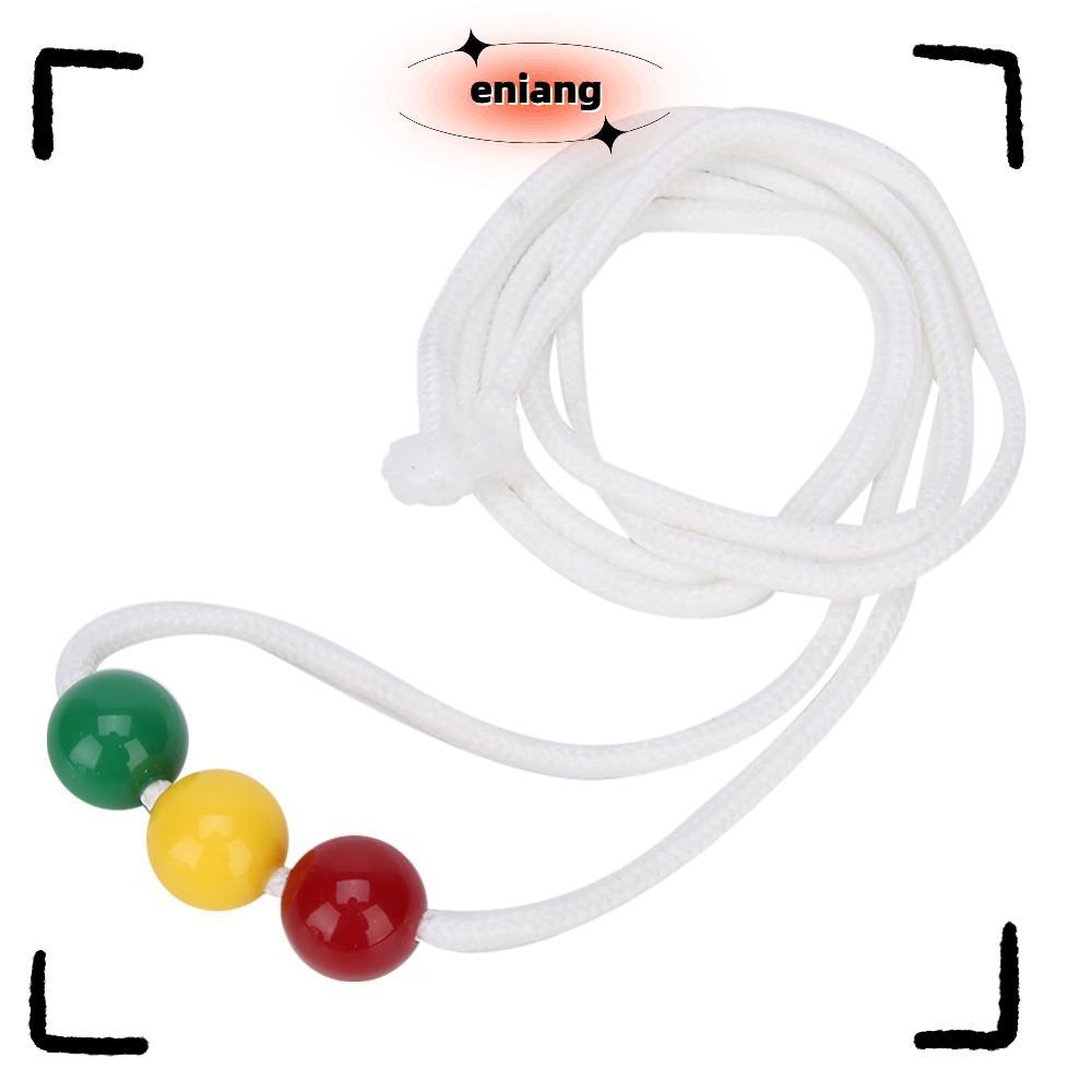 ENIANG Vision เครื่องมือการฝึกอบรม Convergence สามสี Glossy Ball Convergence Insuficiency Tool, Therapeutic Gathering Ball Sight Focusing Training Strabismus Correction