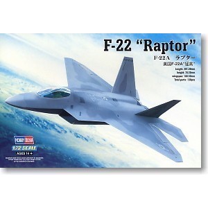 √ Yingli Trumpeter ประกอบรุ่น 1/72 American F-22A Raptor Fighter 80210