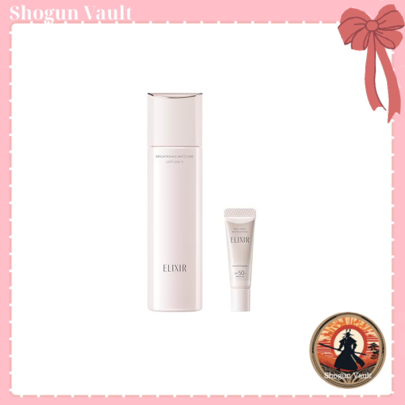 ELIXIR Brightening Lotion Set - Whiten, Regenerate, and Hydrate with Premium Japanese Skincare Produ