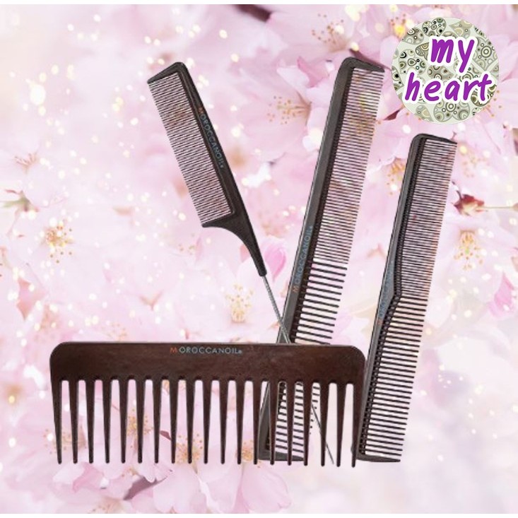 Moroccanoil Carbon Comb หวีคุณภาพสูงที่แข็งแรงเป็นพิเศษและทนความร้อน