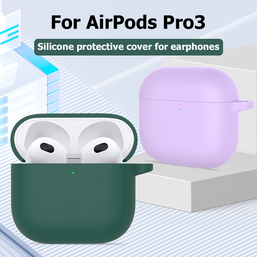สําหรับ AirPods 3 Case Cover, Soft Silicone Protective Case สําหรับ AirPods 3rd Gen 2021, Wireless C