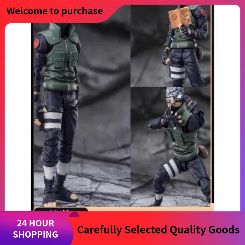 SHF Naruto Movable Naruto Sasuke Kakashi Uchiha Itachi รูปของเล่นตุ๊กตา