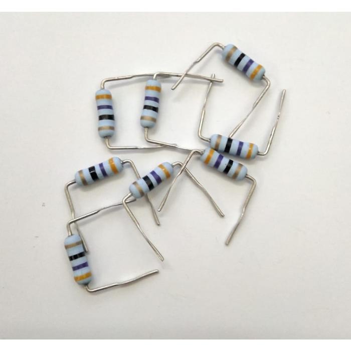 UNGU Resistor 1W 47 Ohm 47Ohm - เหลือง ม่วง ดํา น้ําตาล - ราคาต่อ 5 ชิ้น ...ELECTRON ELECTRON