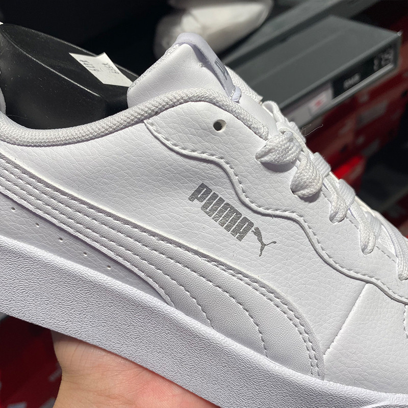 PUMA PUMA Skye Clean รองเท้าผ้าใบลําลองพื้นหนาคลาสสิกของผู้หญิง Low-Top ทนต่อการสึกหรอ 380147-02