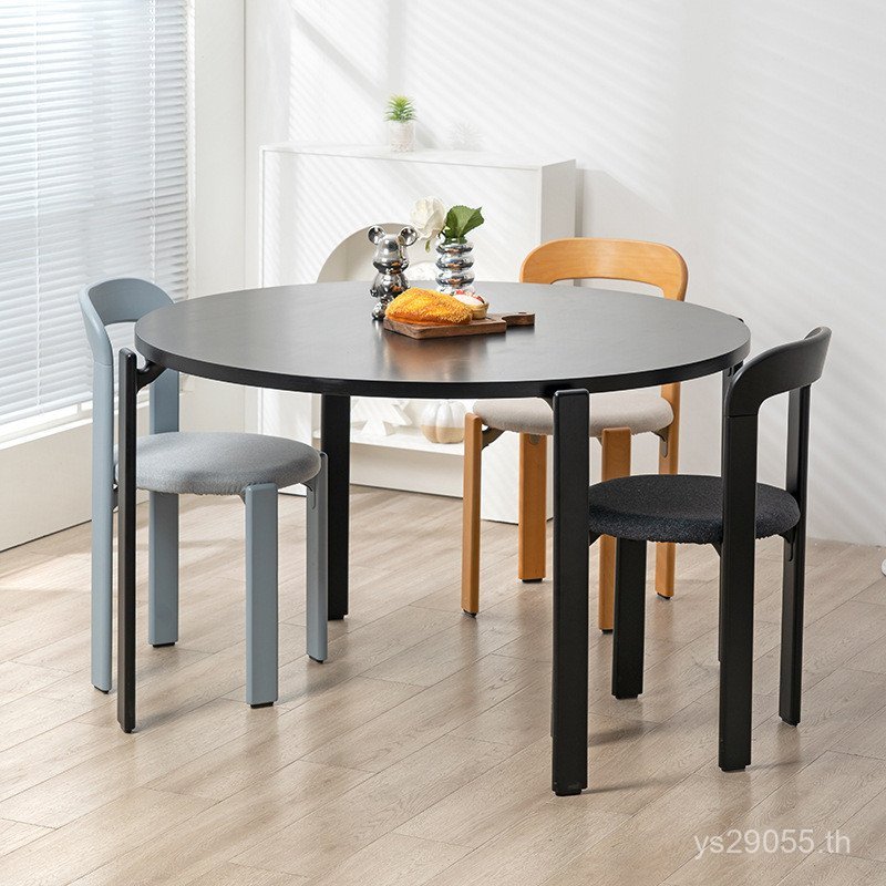 Nordic รอบTABLE TABLE ยุคกลาง Lonely Replica รับประทานอาหาร TABLE Conference TABLE ไม้ญี่ปุ่น Creati