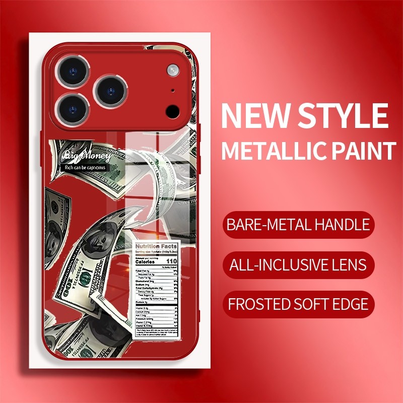 USD ธนบัตร Case iPhone 17 16 iPhone 15 14 13 12 11 Plus Pro Max X XR XS SE 7 6