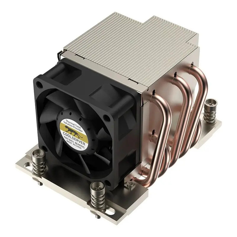 ใหม่ 300W SP3 Server Cooler 2U สําหรับ EPYC SP3 พัดลม CPU P23 5 ท่อความร้อนหม้อน้ํา 300W ความร้อน Si