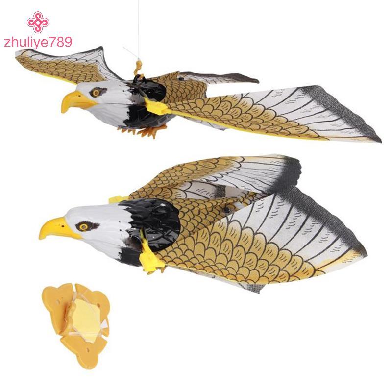 <zhuliye789> 1Pc Luminous Bird Repellent แขวน Eagle พร้อมเพลง Flying Bird Scarer Garden Nice
