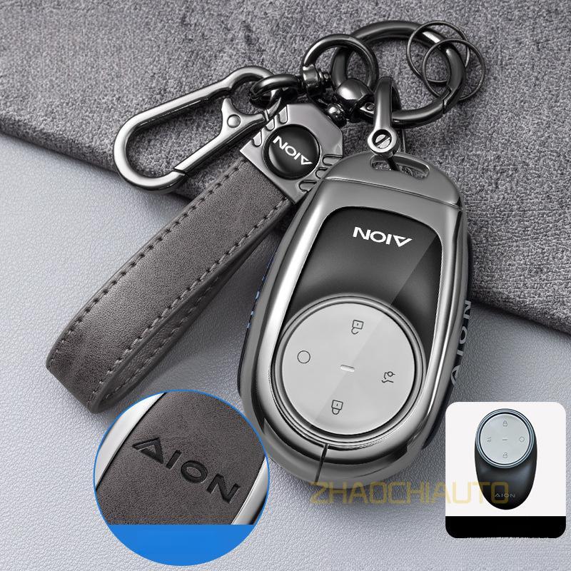ฝาครอบกุญแจโลหะกรณีกุญแจรีโมท Fob ฝาครอบพวงกุญแจสําหรับ AION V AION UT AION RT AION RT Plus AION Y