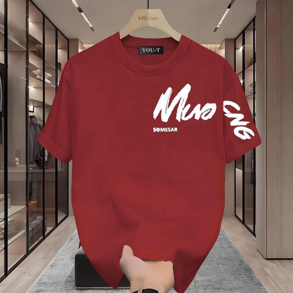 T42.SHOP🌸สื้อยืด oversize เสื้อแฟชั่น เกาหลี สตรีท ใส่สบาย โคตรนุ่ม ผ้าคอตตอน100% ลาย  'MUO CNG'