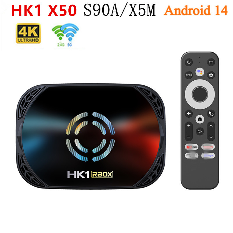 HK1RBOX X50S905A/X5M 14 4/64 4K HD TVBOX