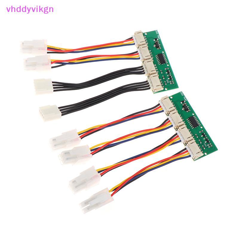VHDD 12V 4-in-1 Square 4Pin พัดลมจําลองจําลองจําลองจําลองพิเศษสําหรับ Antminer S21 S19kpro T21 KS5 K