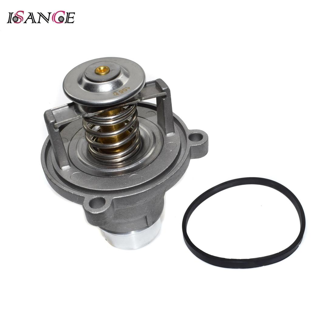 Coolant Thermostat Housing w/เซ็นเซอร์และซีลสําหรับ BMW E60 E65 E66 X5 X6 545i 550i 650i 645Ci 750Li