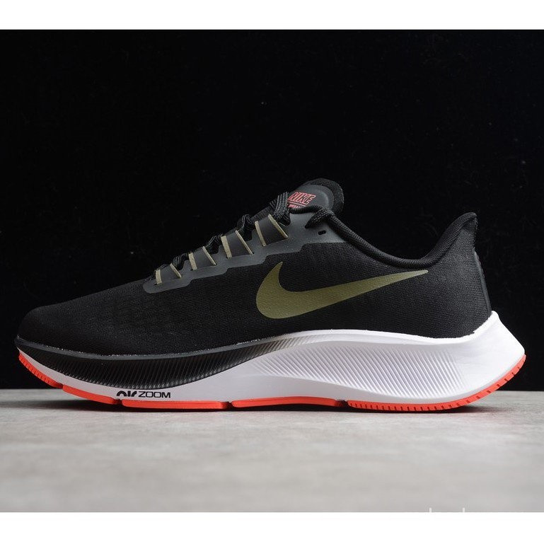 Air Zoom peshot 37 รองเท้าวิ่งผู้ชาย turbo 37th รองเท้าผ้าใบ bq9646-001