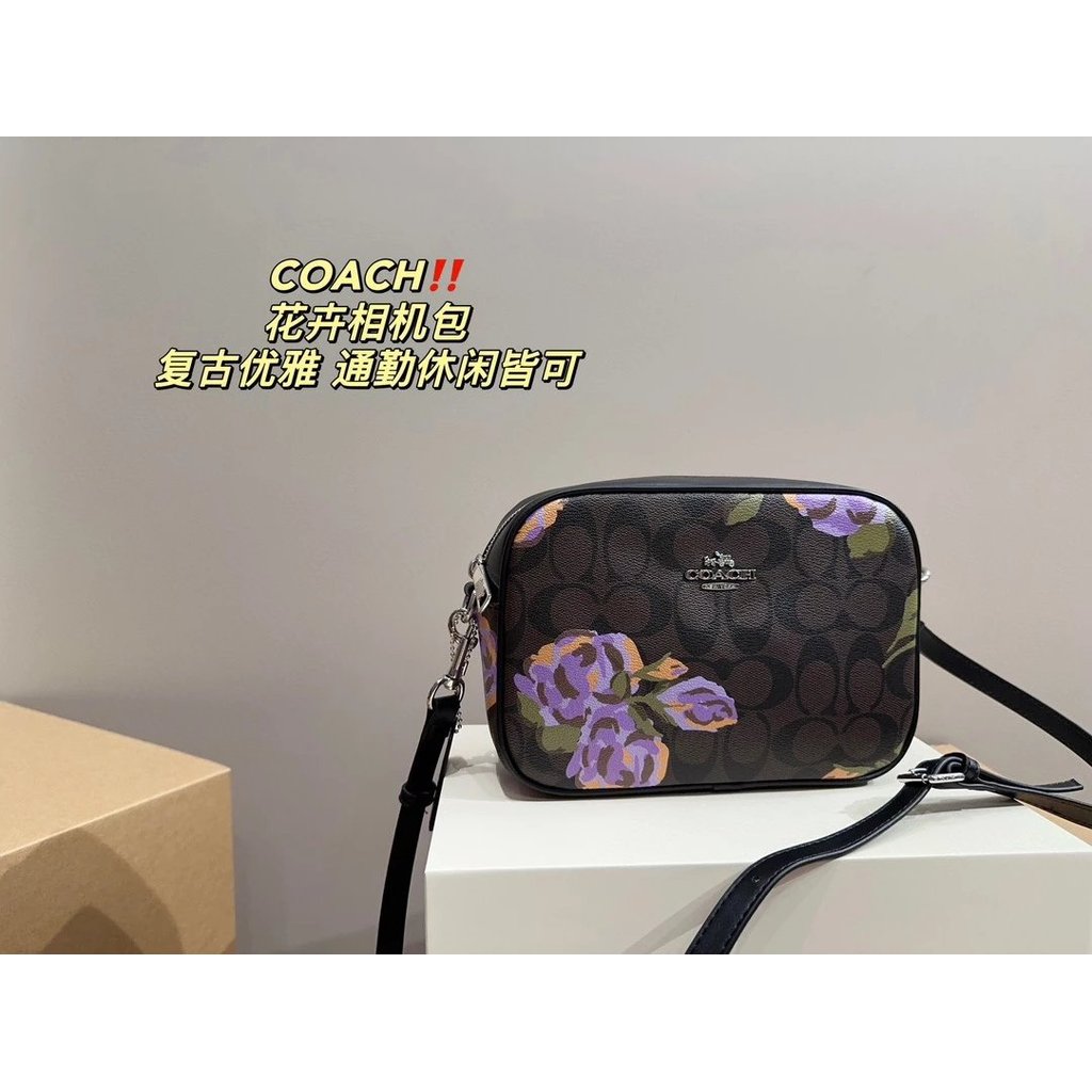 COACH/COACH กระเป๋ากล้องลายดอกไม้