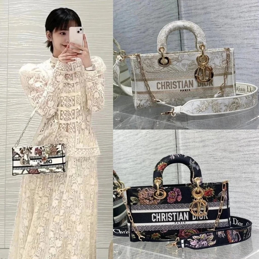 Dior Handbag Clutch Bag Clutch Bag Shoulder Bag Crossbody Bag Chain Bag W99E