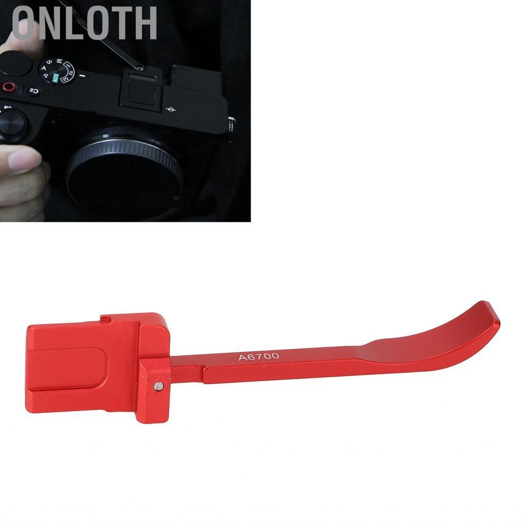 Onloth Thumb Up Grip Camera Rest มือกันกระแทกมีความแข็งแรงสูงสำหรับ A6700