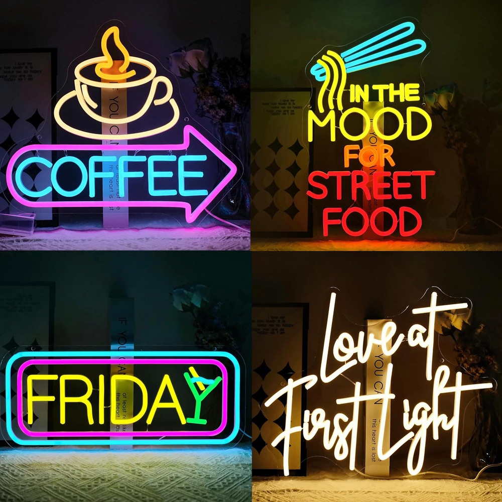 ป้ายนีออนติดผนัง ตกแต่งบาร์/คาเฟ่ ไฟ LED ป้ายธุรกิจสําหรับร้านคาเฟ่ ร้านอาหาร บ้าน บาร์</result>