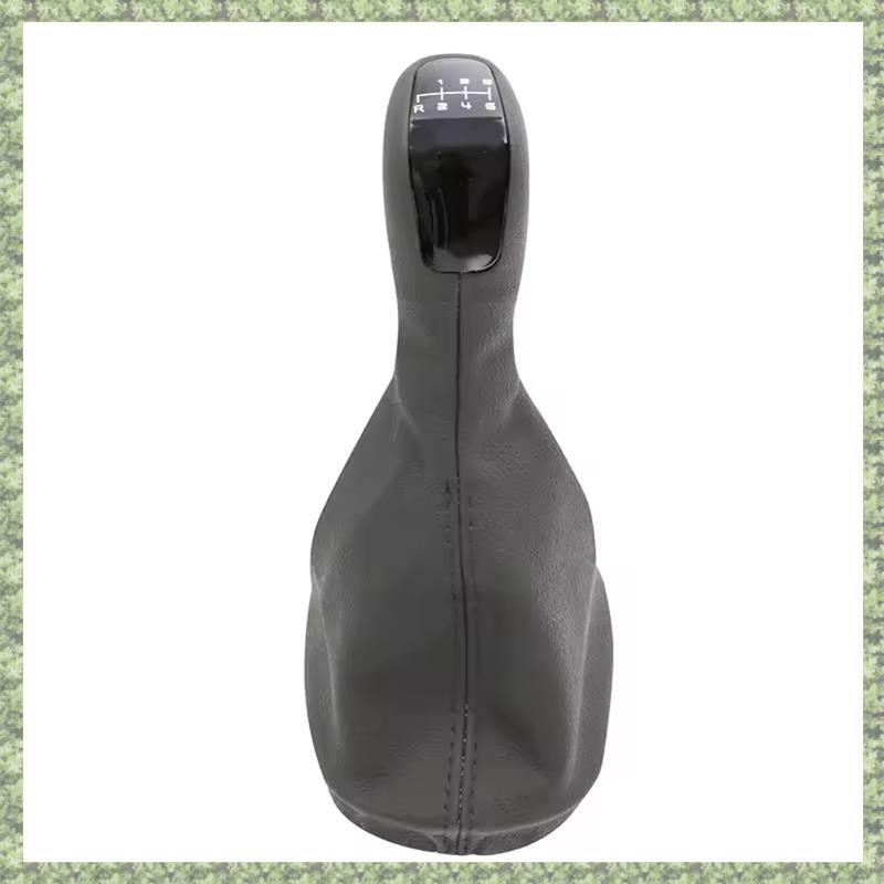 (KT) สําหรับ C Class W203 S203 หัวเกียร์หนัง Gaiter Boot Cover คู่มือ 6 สปีด Lever Stick Shifter
