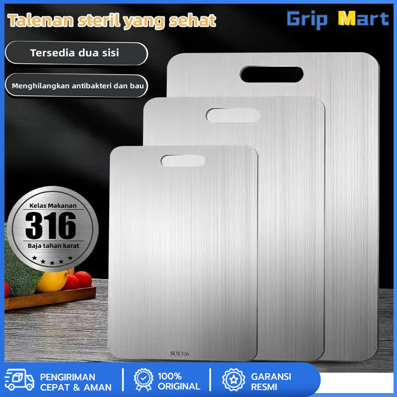 เขียงสแตนเลส 316 เขียงที่ถูกสุขลักษณะป้องกันสนิมป้องกันแบคทีเรียและป้องกันเชื้อราเขียงเขียงสแตนเลส 3