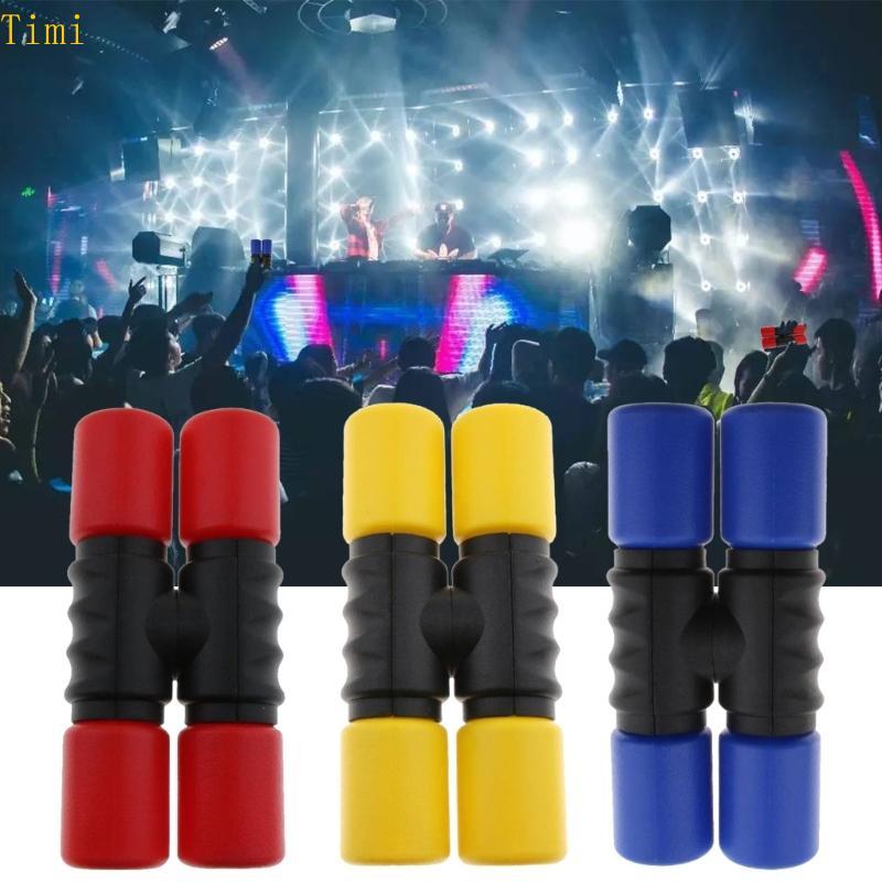 Timi Twist Shaker พลาสติกสองแถว Shaker เครื่องดนตรีสําหรับเด็กเริ่มต้น