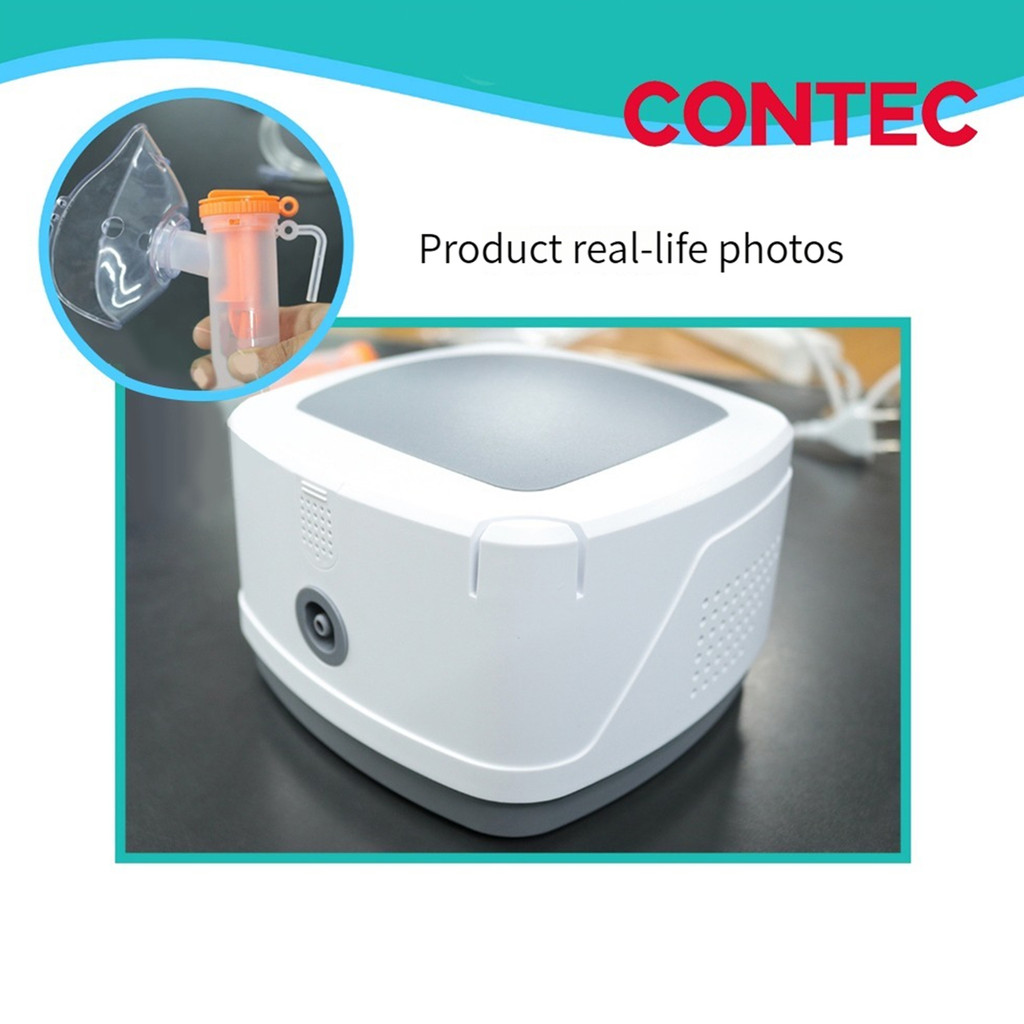 จัดส่งในพื้นที่+COD ชื่อผลิตภัณฑ์:CONTEC NE-J01VET Veterinary Mesh Nebulizer เครื่องพ่นยาคอมเพรสเซอร์สําหรับสัตว์ – เครื่องพ่นยาพกพาสําหรับสัตว์เลี้ยง - รูปที่ 7