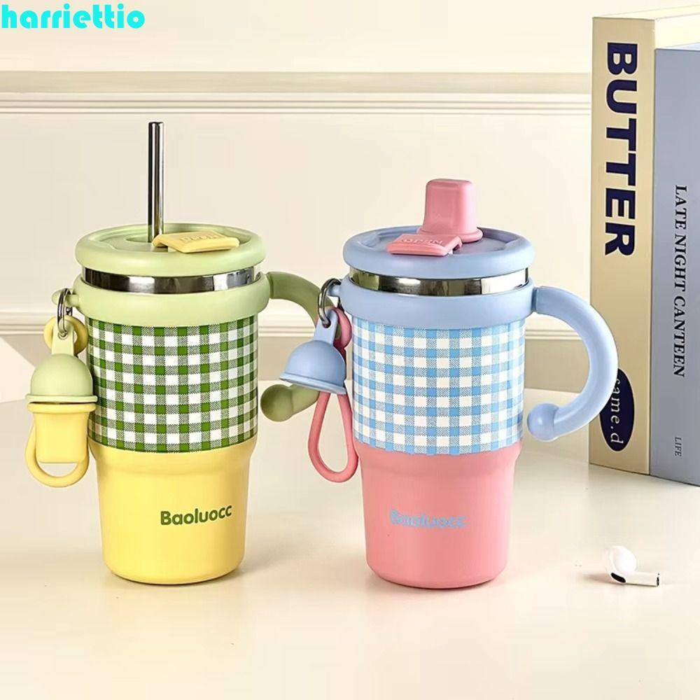 HARRIETTIO แก้วเก็บความเย็นกลางแจ้ง 600ml