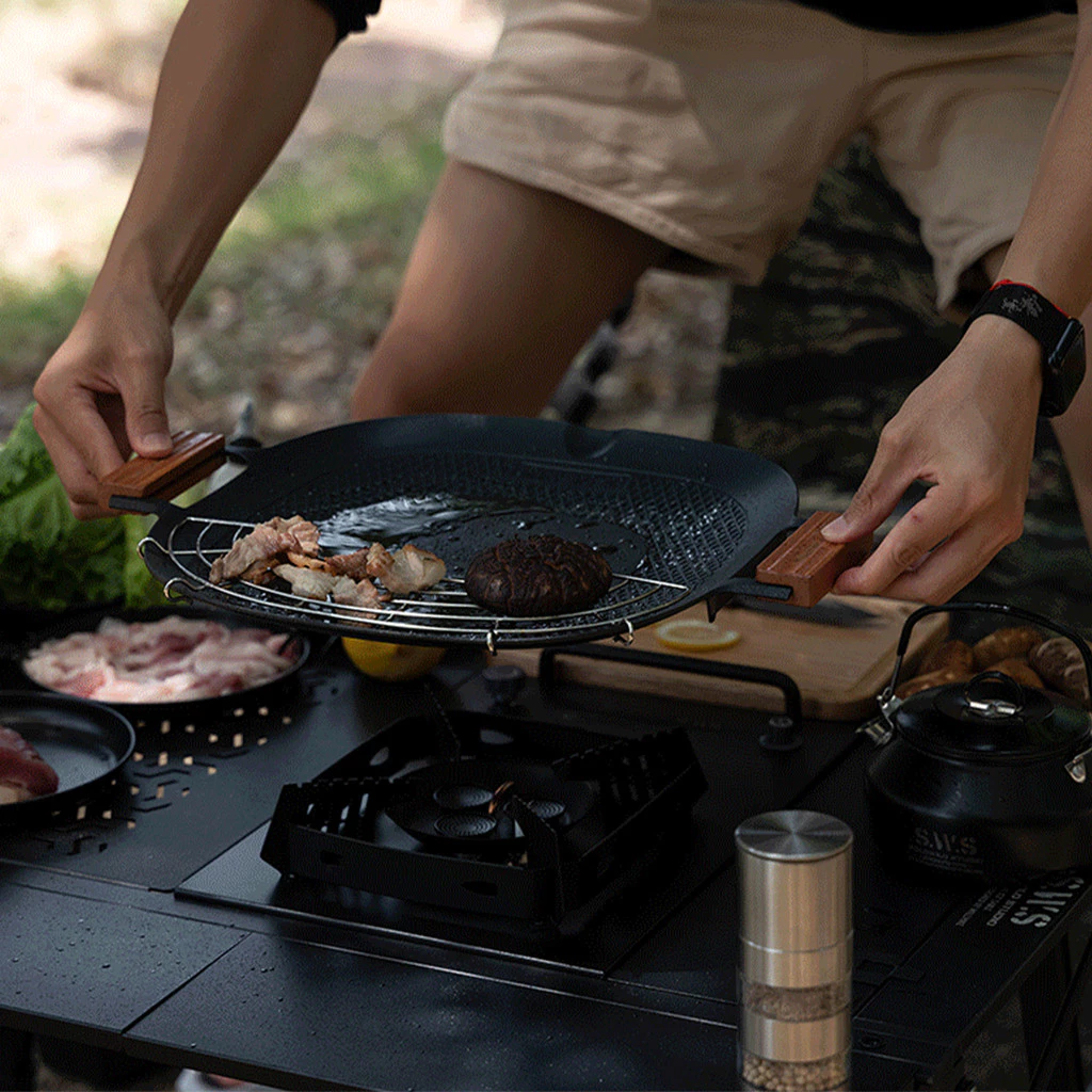 ​​WELLHIKE SWS เตาแก๊ส IGT 1Unit กำลังไฟ 7500W เตาแคมป์ปิ้ง 3 หัวไฟ ระบบกันลม ติดตั้งในโต๊ะ IGT ได้​ โต๊ะแคมป์ โต๊ะแคมป์ปิ้ง IGT Table thumbnail 6