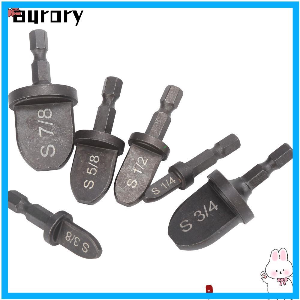AURORY 6 ชิ้น HVAC Swaging เครื่องมือ,ท่อทองแดงอ่อนแบริ่งเหล็กวัสดุท่อทองแดง Expander, 1/4 "ถึง 7/8 
