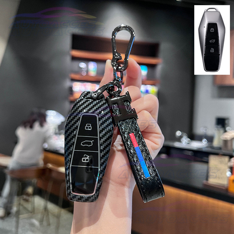 ฝาครอบกุญแจรถยนต์ Chery JAECOO 6 EV/ICAR03 พร้อมเปลือกกุญแจรีโมทอัจฉริยะ TPU และพวงกุญแจ