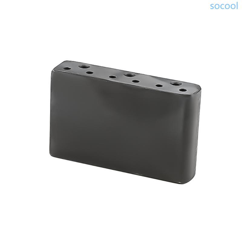 Soc * กีตาร์ Tremolo Block โลหะ 52 มม.Spacing กีตาร์ไฟฟ้า Tremolo Block