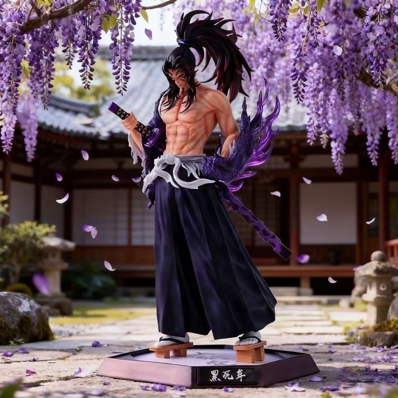 Demon Slayer Black Death Mou Demon Slayer Inosuke อะนิเมะตัวละครรูปของเล่นตุ๊กตาตกแต่งคอลัมน์เสียง