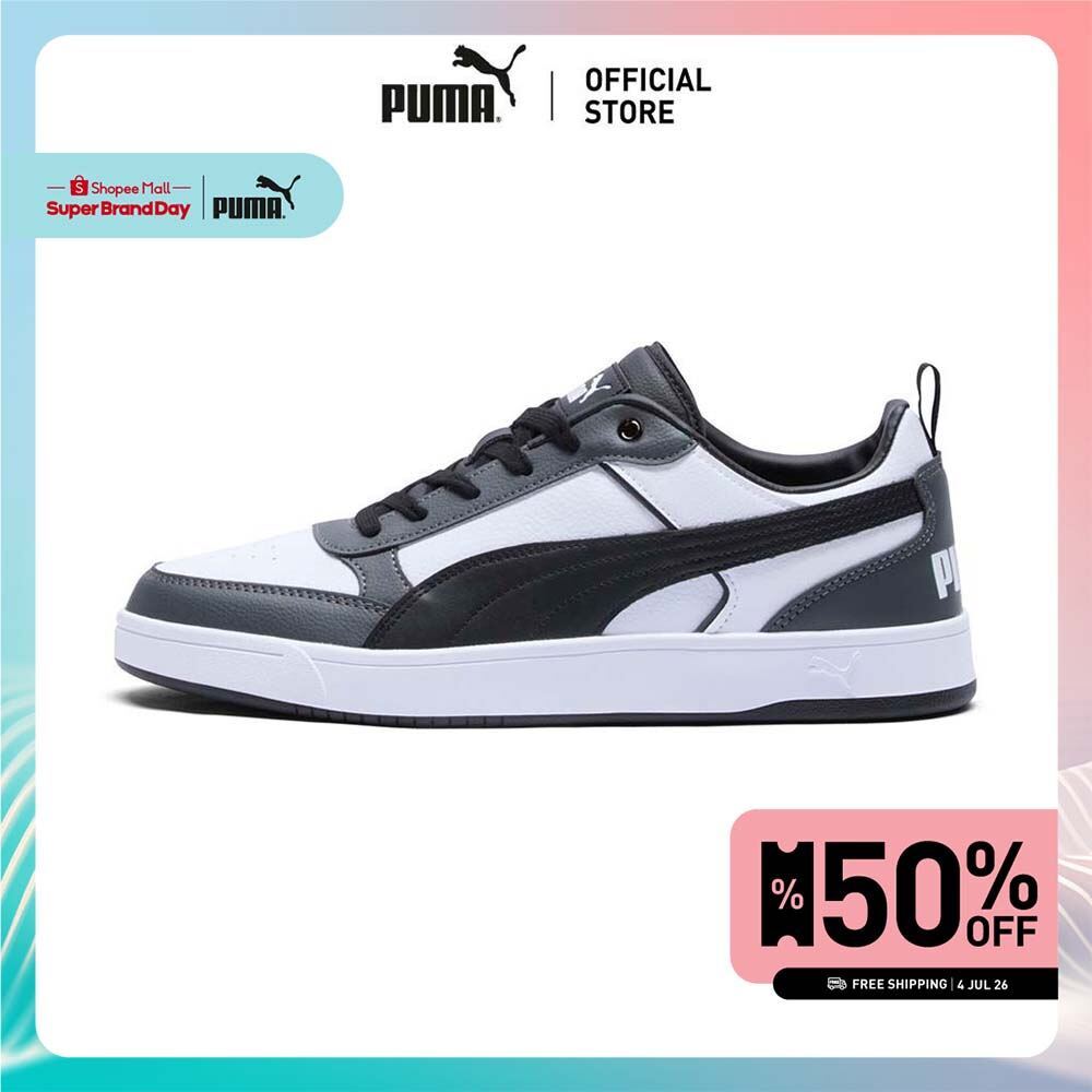 PUMA Basics รองเท้าผ้าใบ PUMA Dribble สีขาว - 40032610